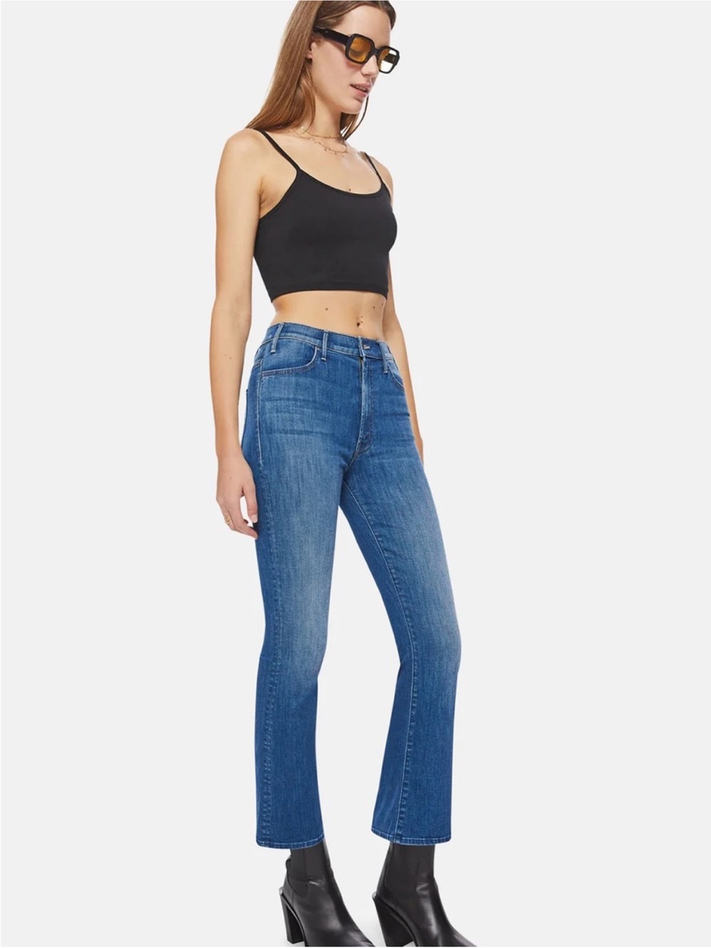 MOTHER “HUSTLER ANKLE” WASH: ONE TRICK PONY SIZE 34 - Picture 4 of 4